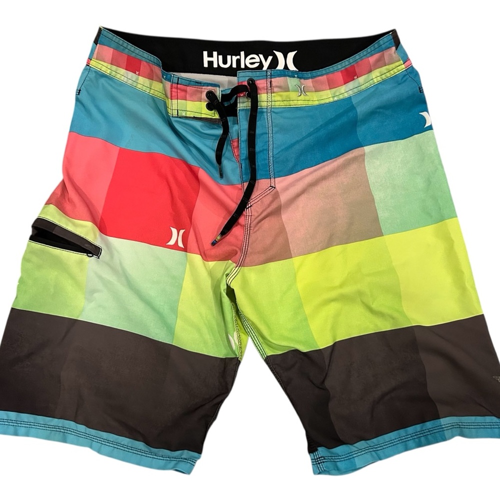 Hurley Men's Color Block Boardshorts